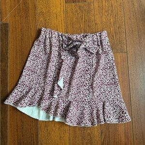Floral Print Women's Skirt